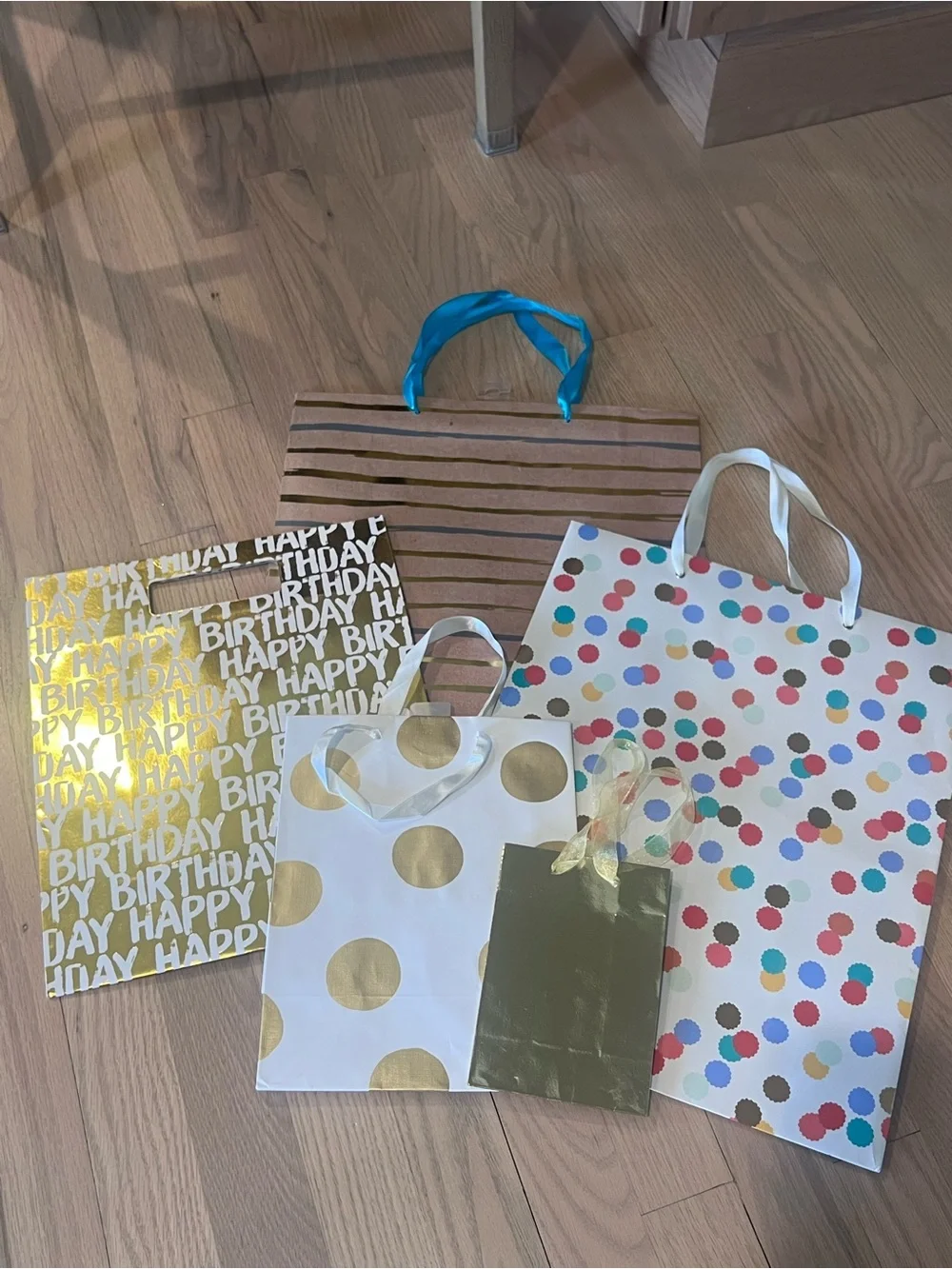 58 Assorted Multicolor Gift Bags
